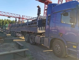 二手鋼結構發貨現場